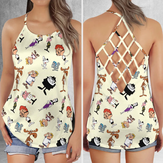 Criss Cross Tank Top - 6JASZFGY