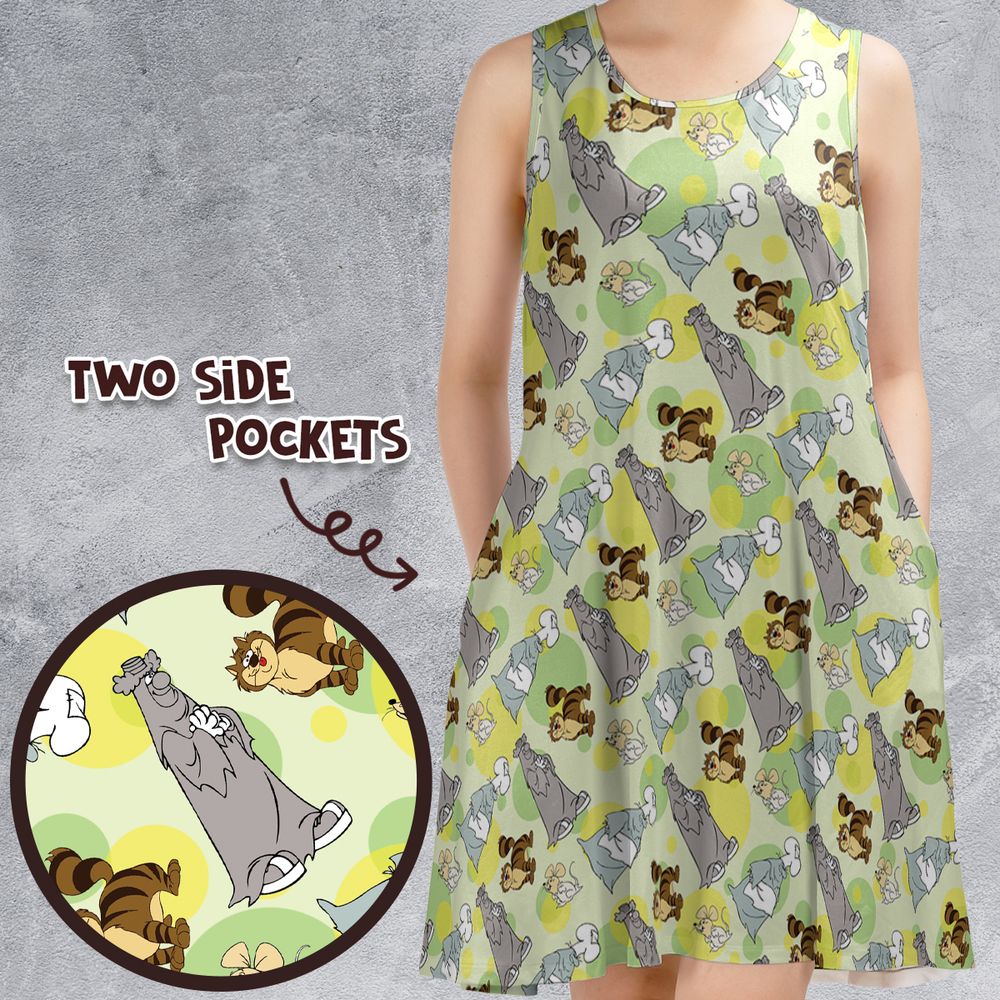 Sleeveless Dress - 3KKS1T3T -  - 1