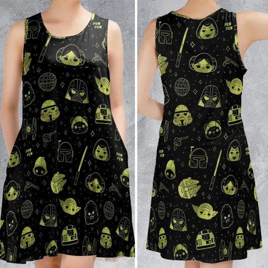Sleeveless Dress - UEDJNRRT