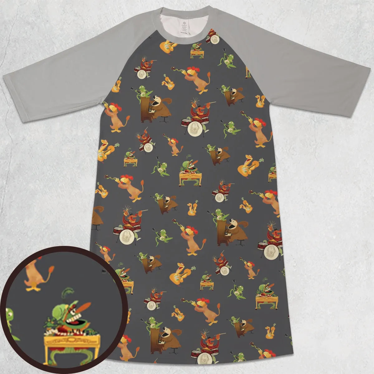 3/4 Sleeve Raglan Dress - 1B5SWMSF