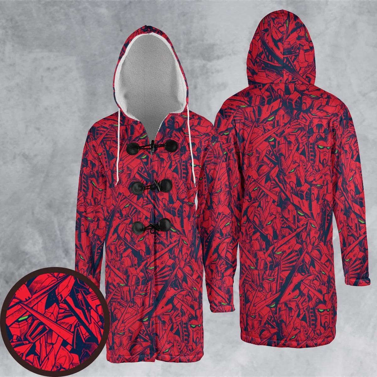 Hooded Cloak Coat - 6TD7T61C