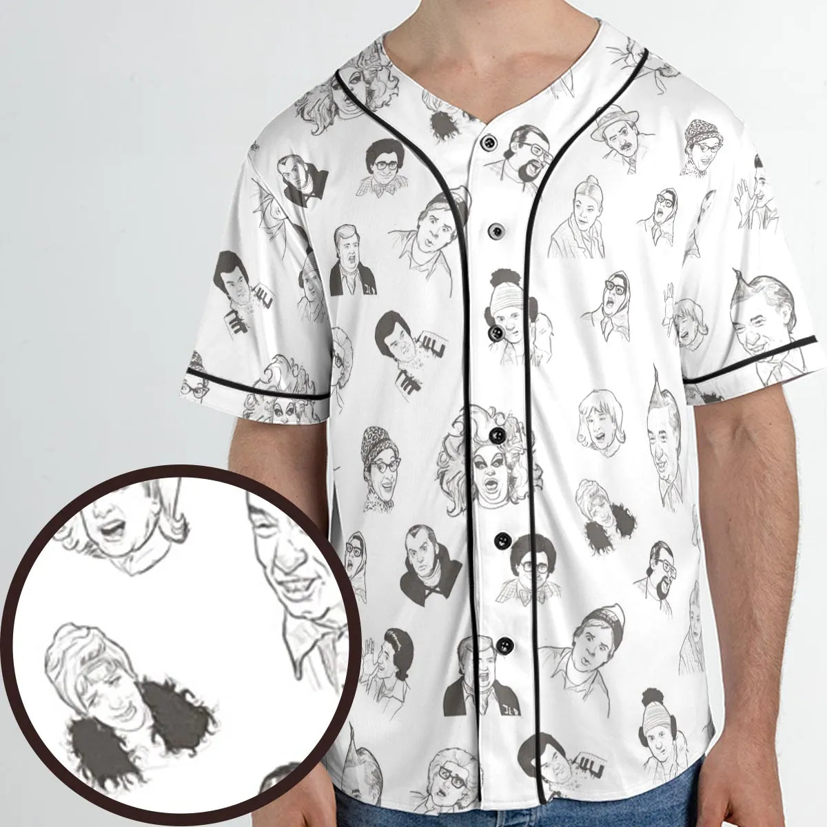 Unisex Baseball Jersey - SB464X4A