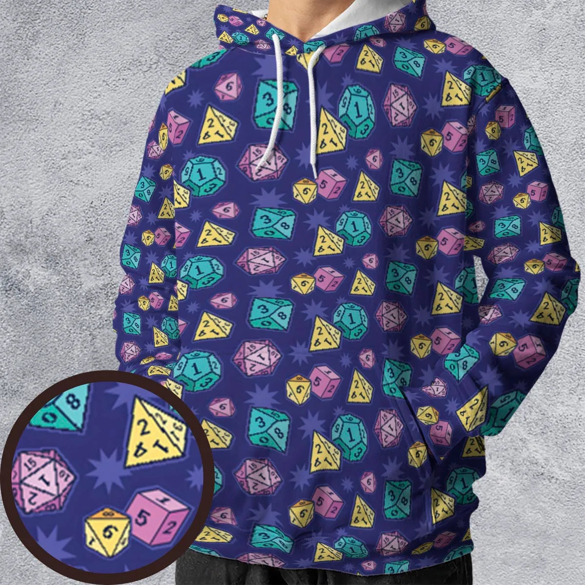 All-over Print Hoodie - 3HATVUT6