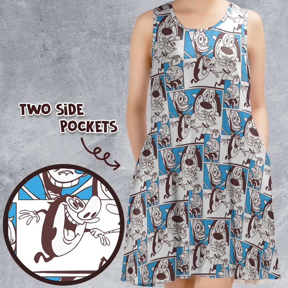 Sleeveless Dress - WA2K11W2 -  - 1