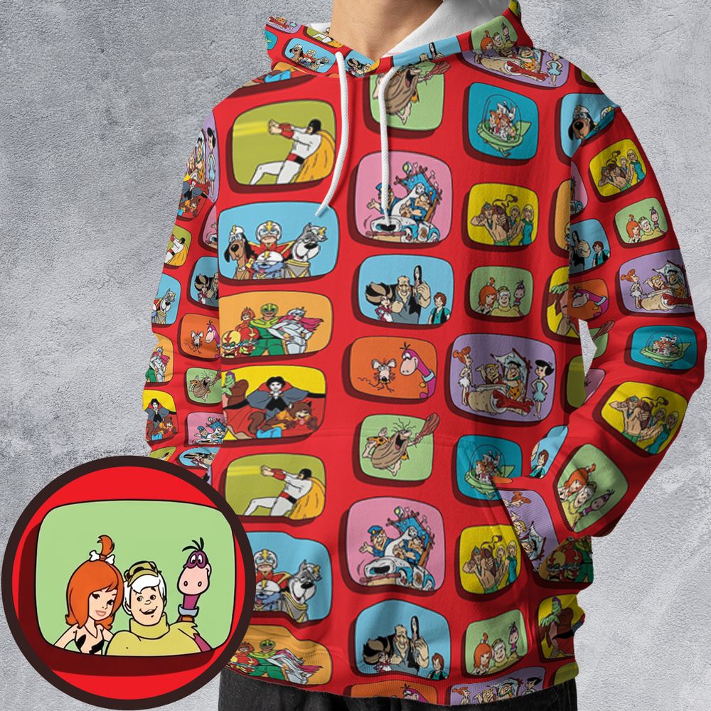 All-over Print Hoodie - 1PH2RXPY -  - 1