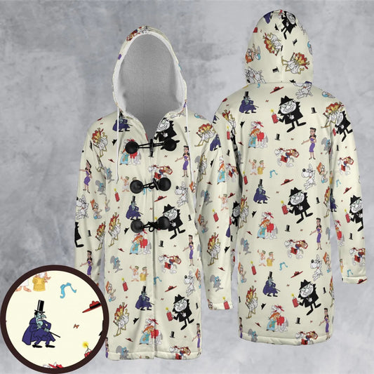 Hooded Cloak Coat - U9ARRP3G