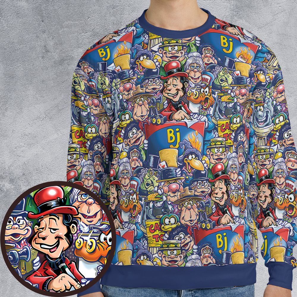 All-over Print Sweatshirt - 6SFGWW1P -  - 1