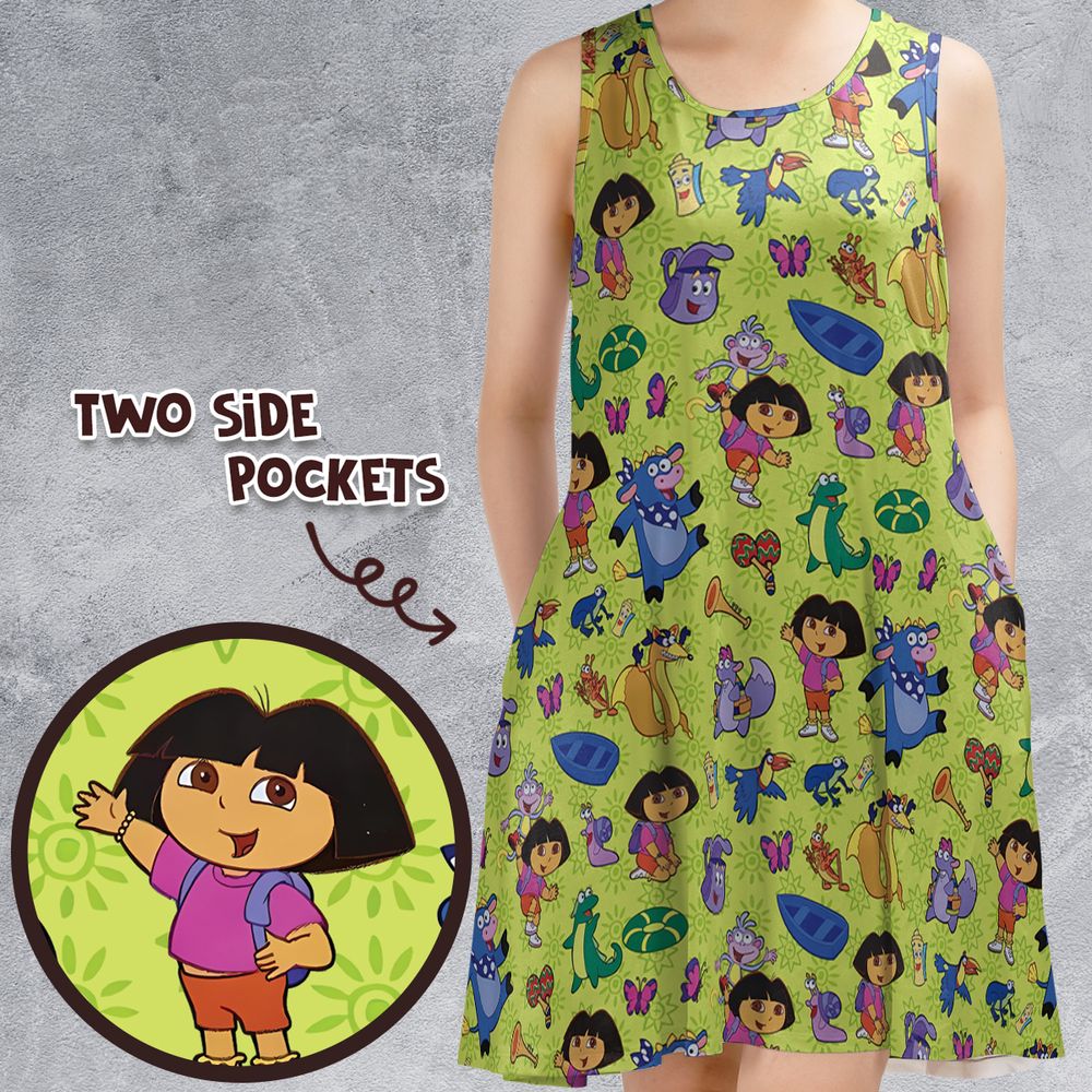 Sleeveless Dress - VXJ6E1YU -  - 1