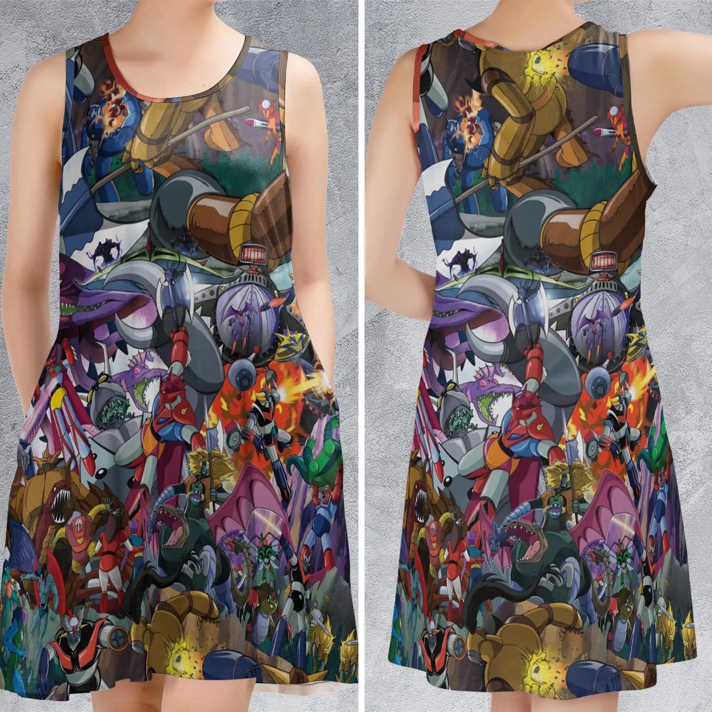 Sleeveless Dress - J7DPSKNM