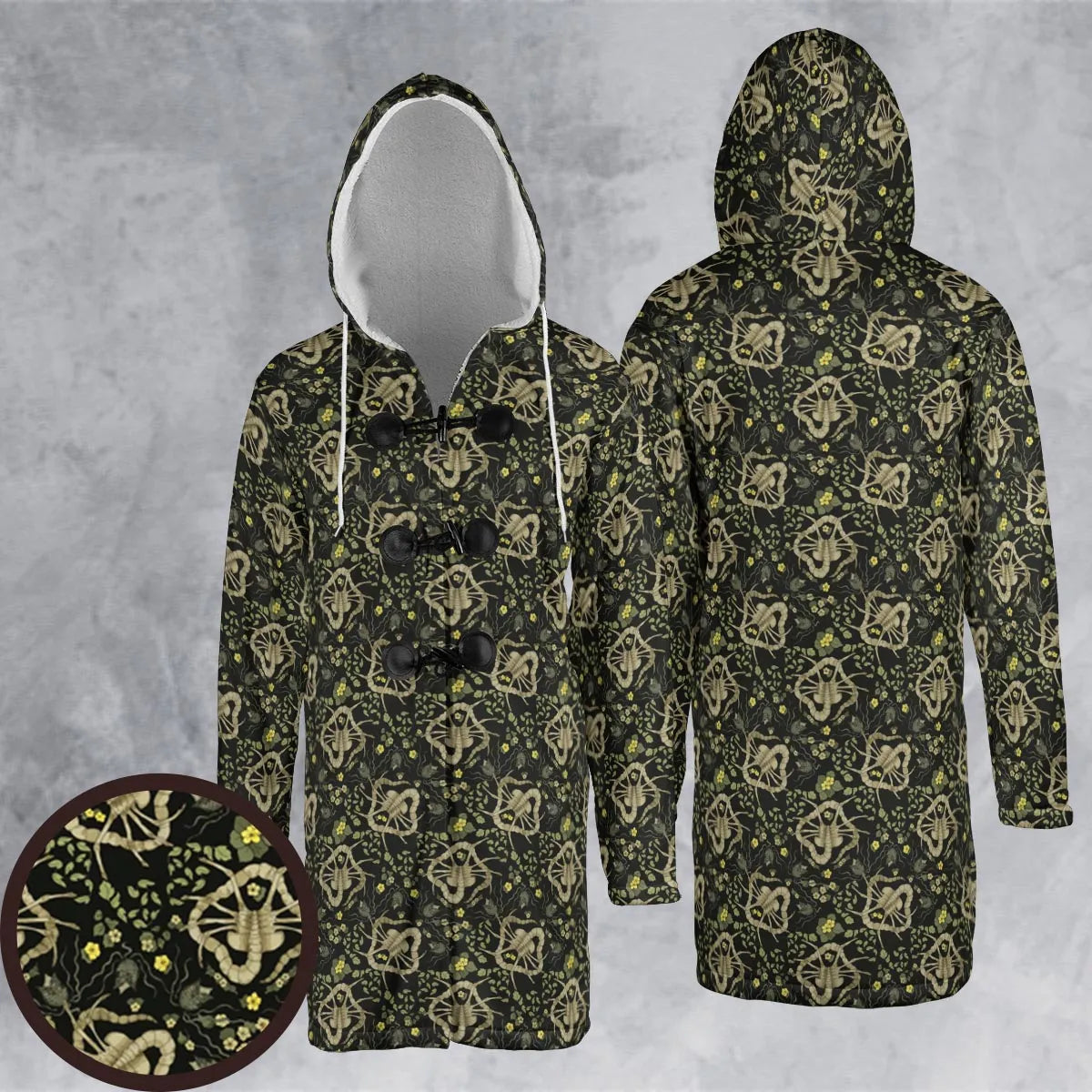 Hooded Cloak Coat - EJYU21Z8