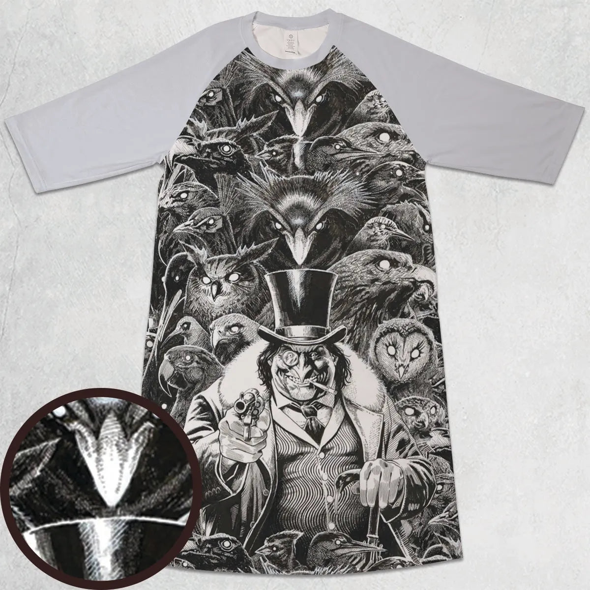 3/4 Sleeve Raglan Dress - DTPMV3NH