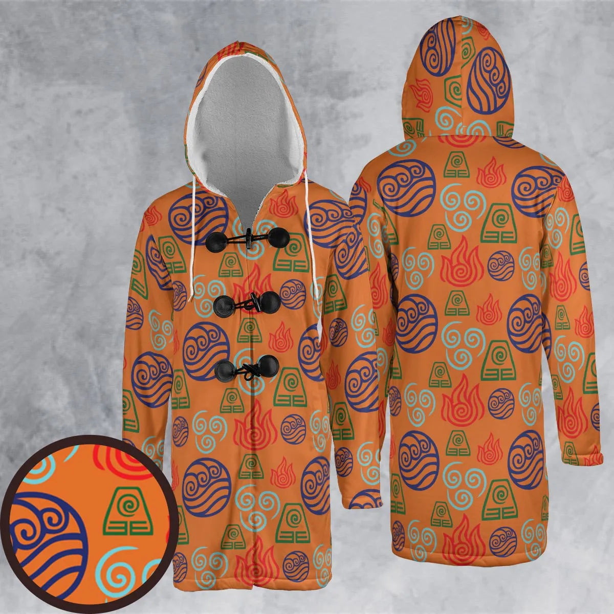 Hooded Cloak Coat - Z2YQNMAP