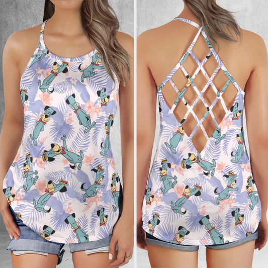 Criss Cross Tank Top - N7U8AKGT