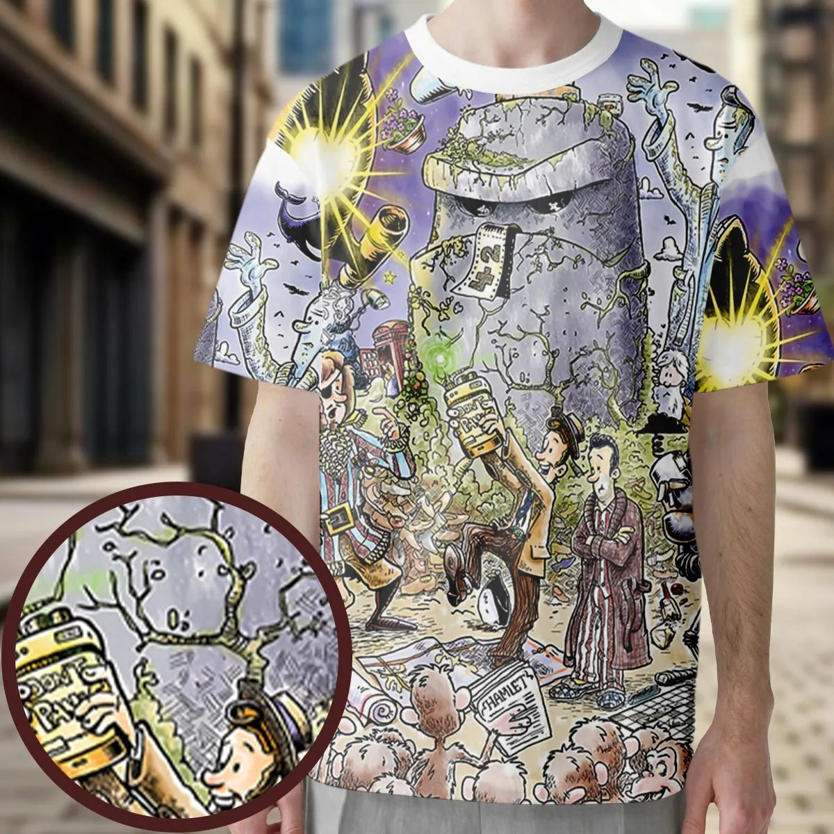 All-Over Print Unisex T-Shirt - VN14ZCJQ