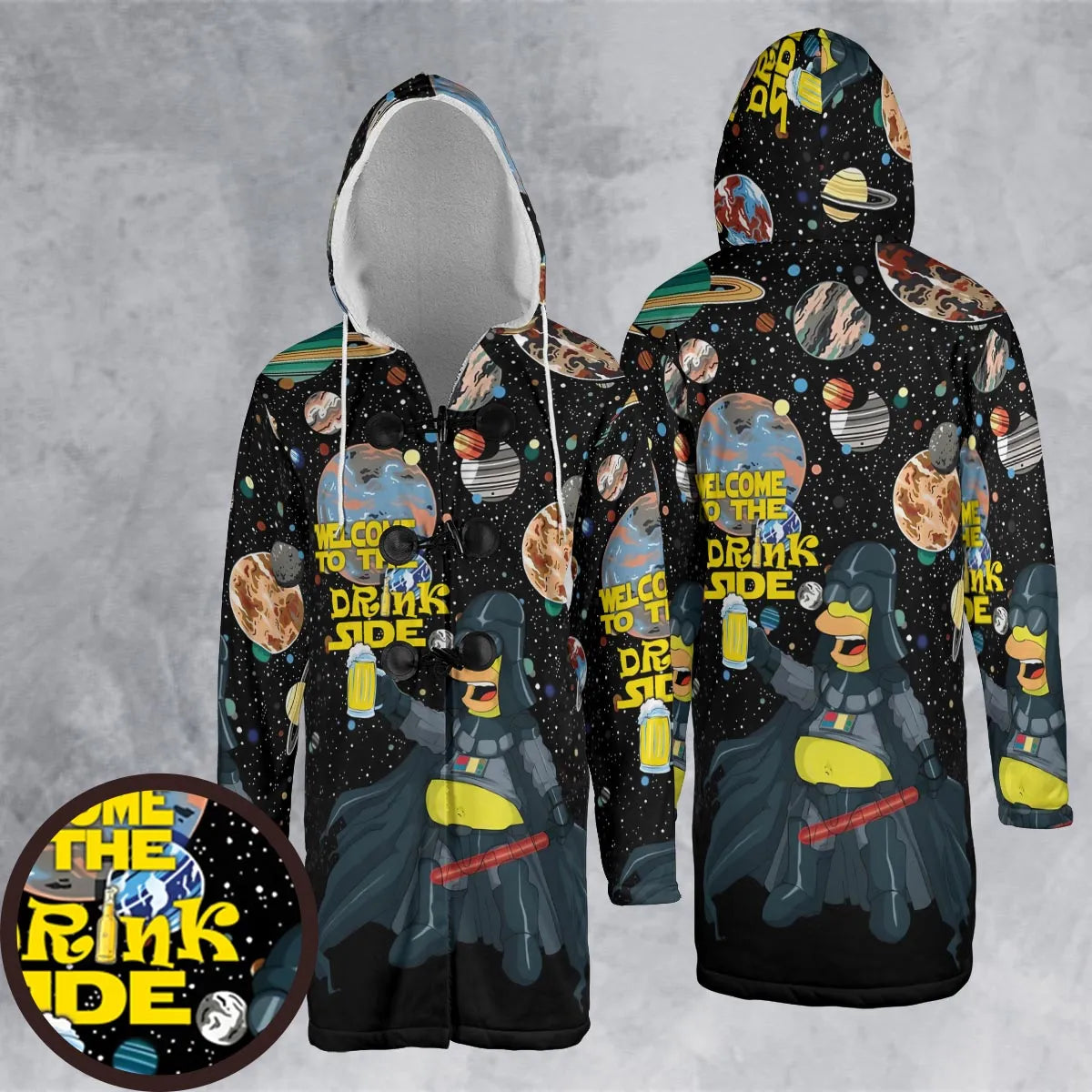 Hooded Cloak Coat - CQR2CGSU