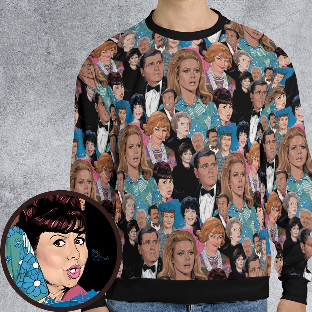 All-over Print Sweatshirt - DWELJW3J -  - 1