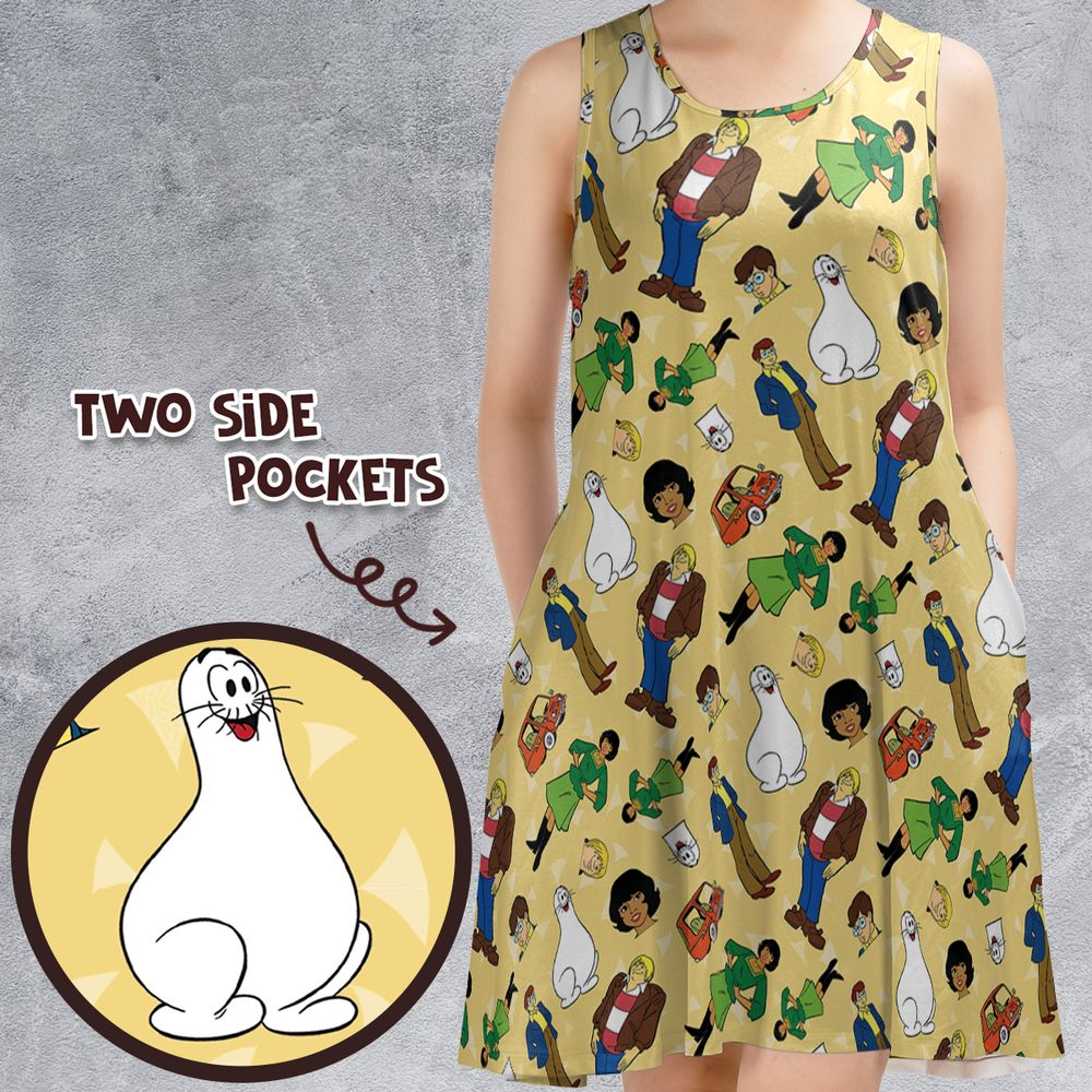 Sleeveless Dress - 785MFZWX -  - 1