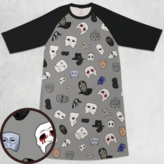 3/4 Sleeve Raglan Dress - 6VYW1SW7