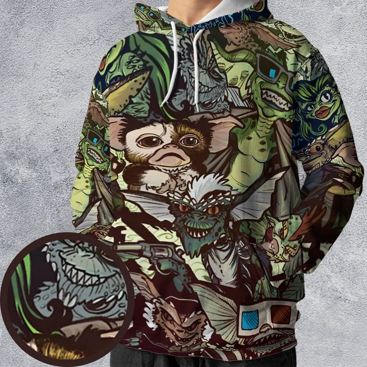 All-over Print Hoodie - EAAX9XHJ