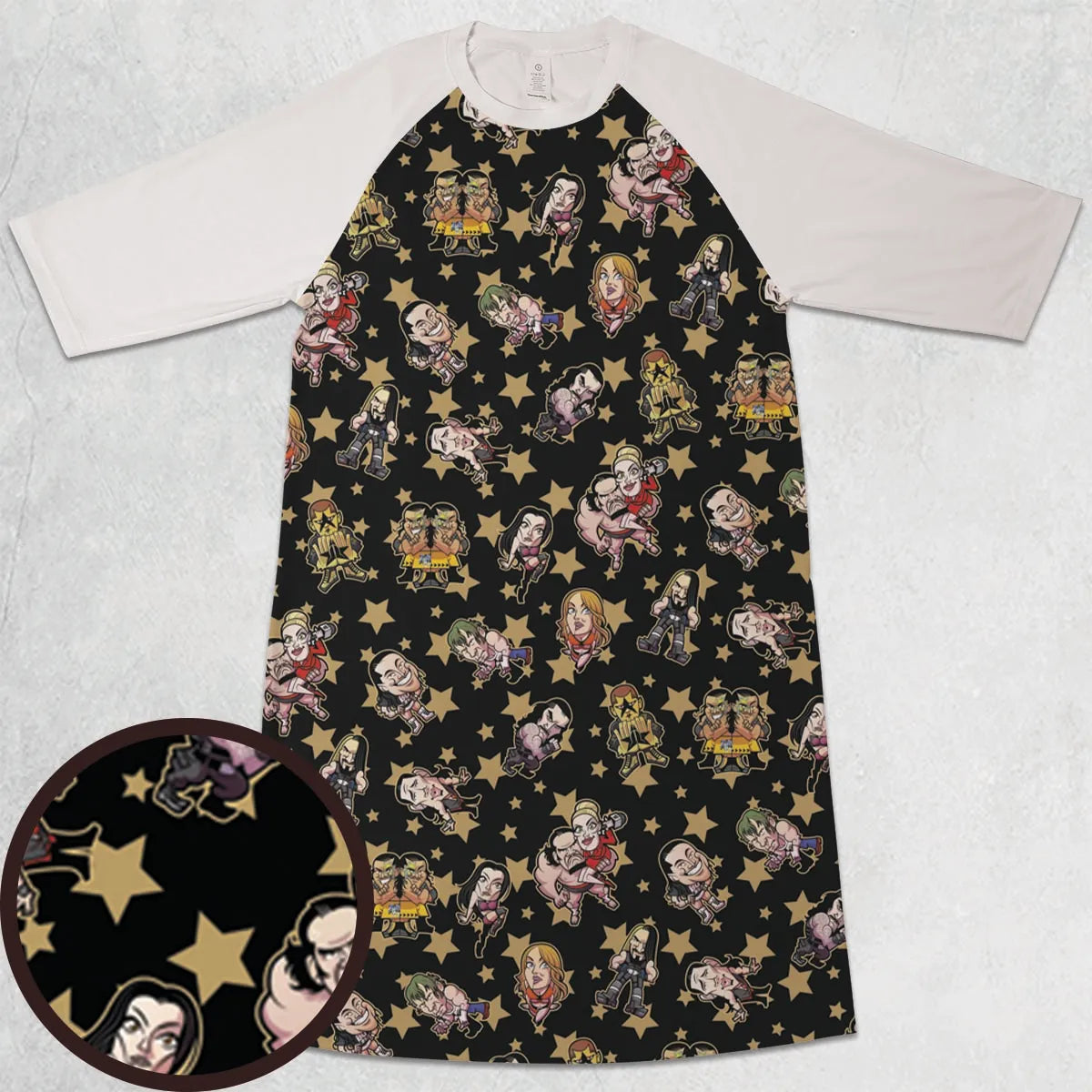 3/4 Sleeve Raglan Dress - 9B7PZT13