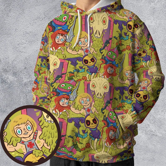 All-over Print Hoodie - GHVGU6LY