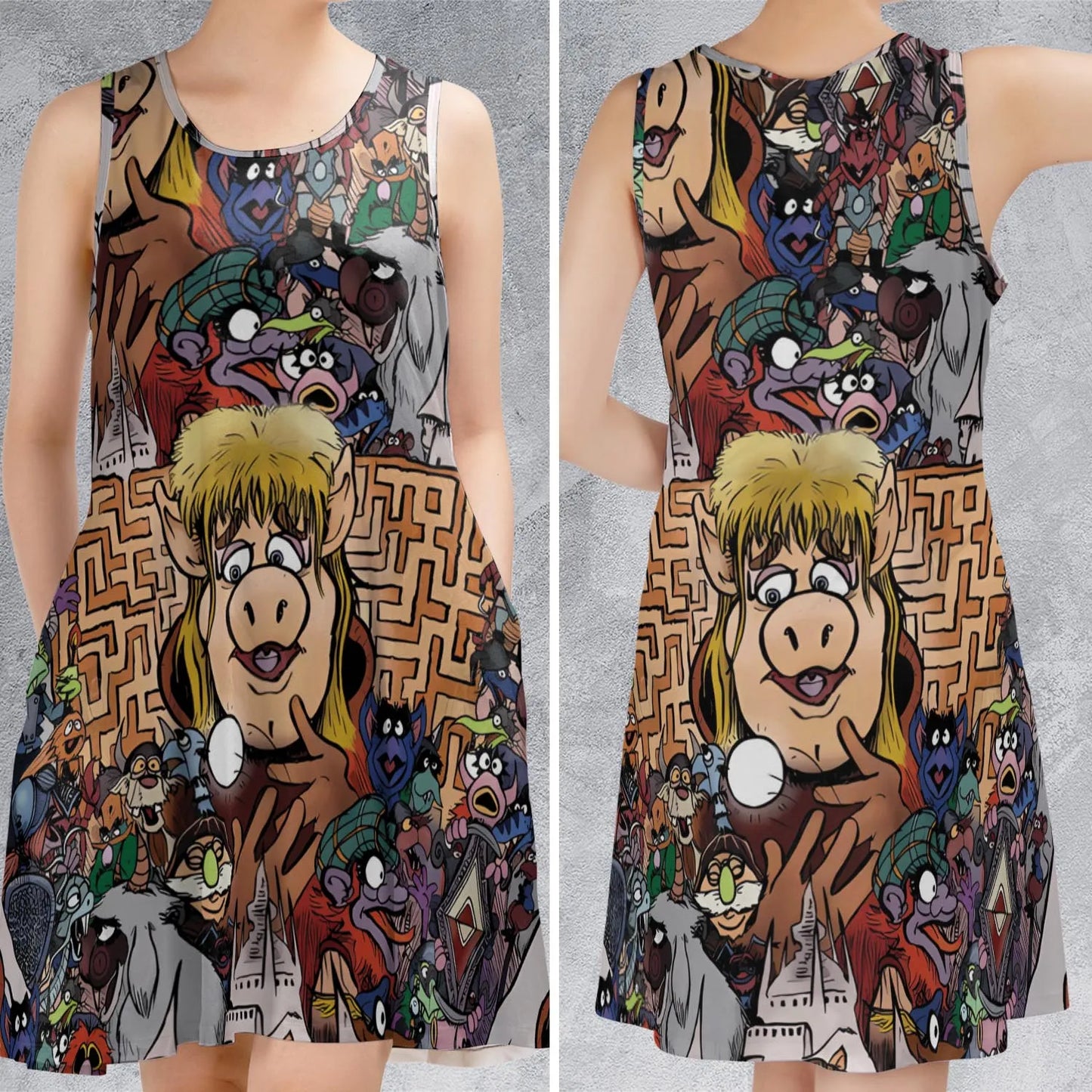 Sleeveless Dress - KJZ5Q3UH