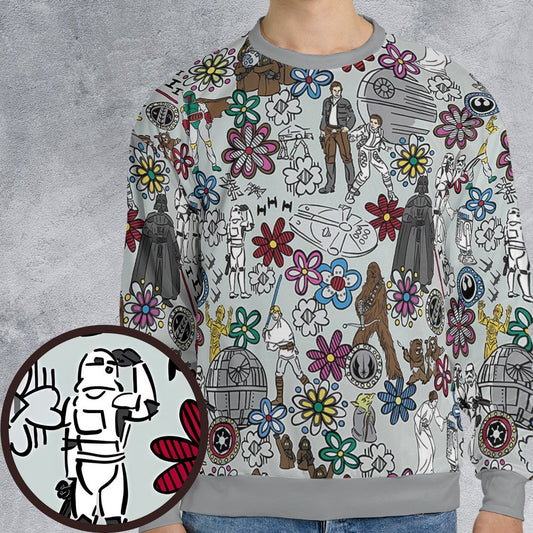 All-over Print Sweatshirt - NFBXMMUE -  - 1
