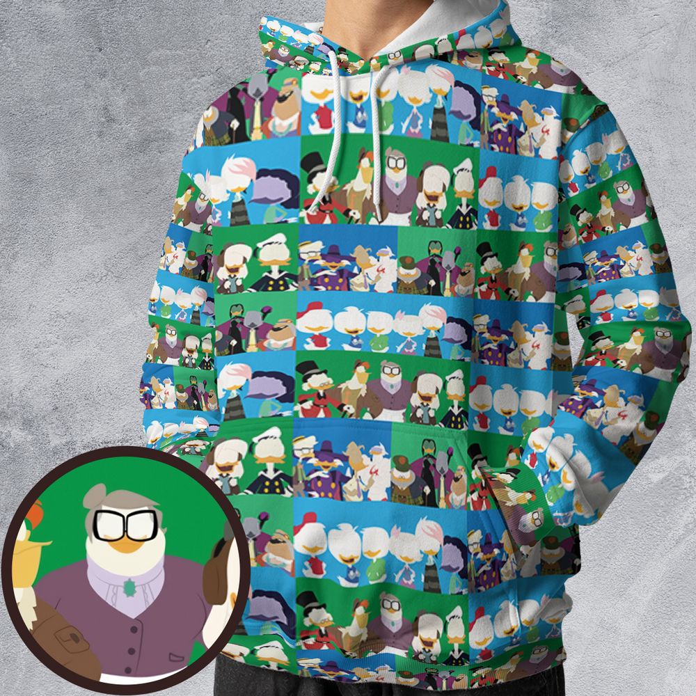 All-over Print Hoodie - JUWK4CH7 -  - 1