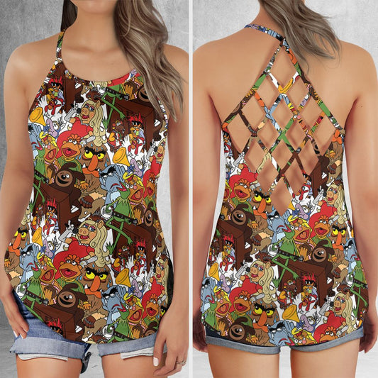 Criss Cross Tank Top - 5WP6ZS69 -  - 1
