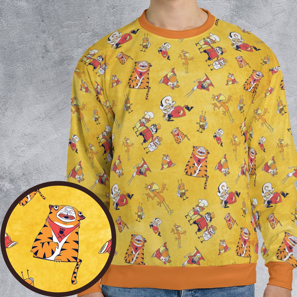 All-over Print Sweatshirt - AH7CCNQS -  - 1