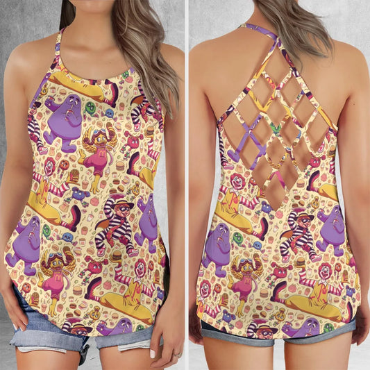 Criss Cross Tank Top - TRKA5HYZ