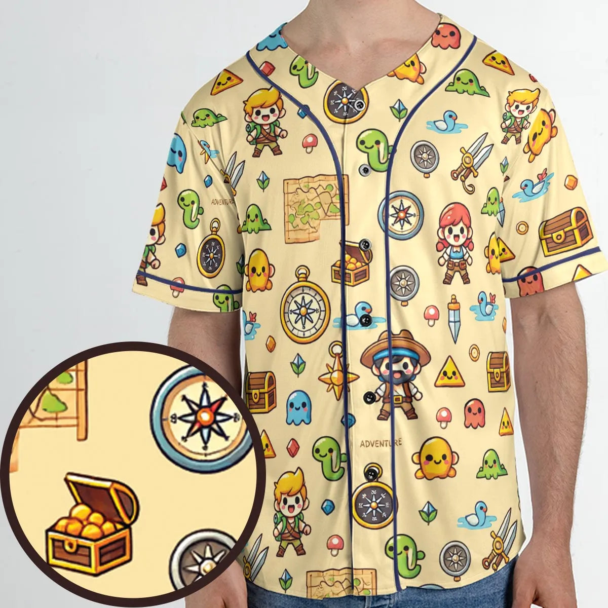 Unisex Baseball Jersey - GPCUVF3P