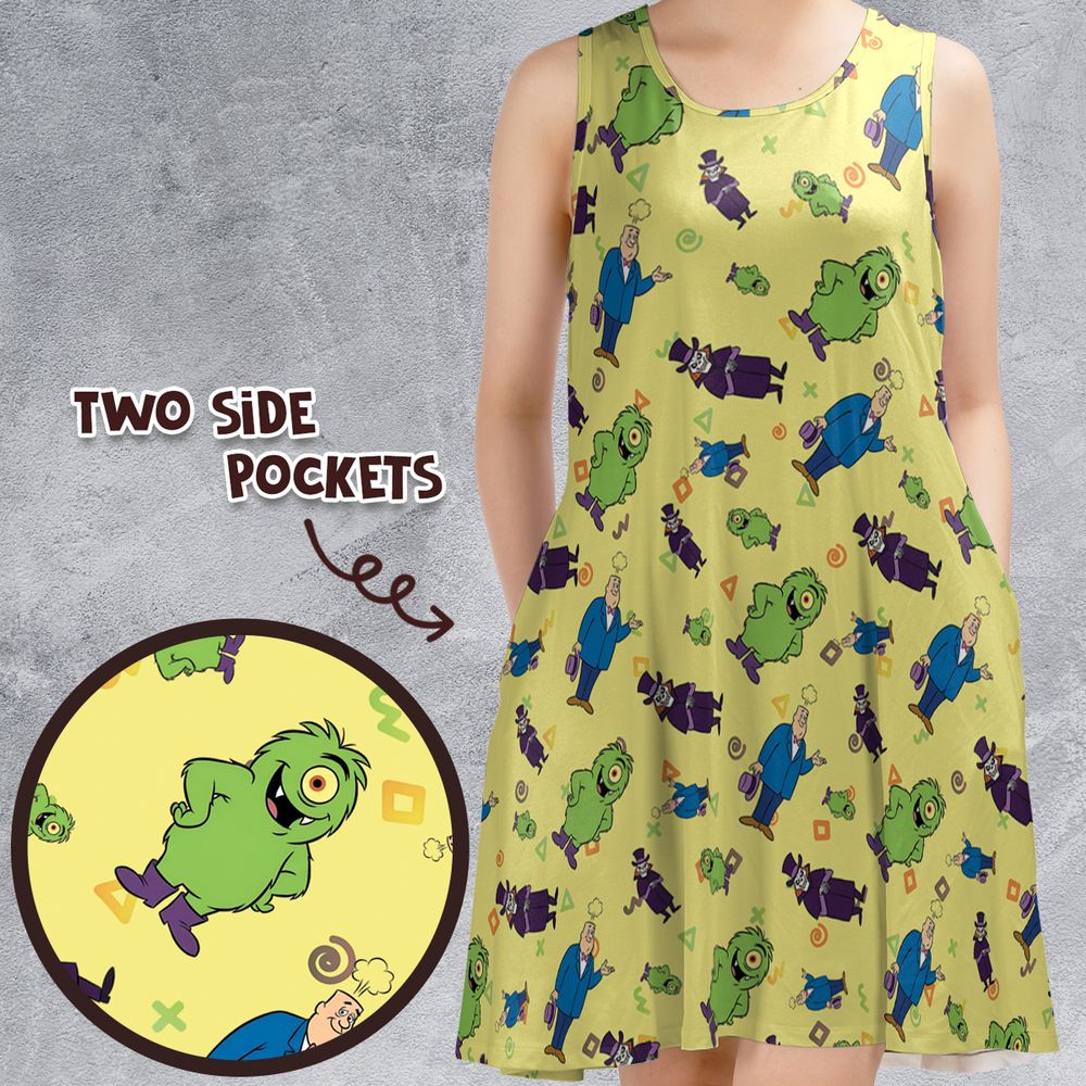 Sleeveless Dress - NKCRSTBW -  - 1