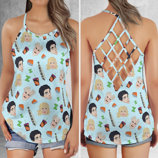Criss Cross Tank Top - 5JVWF9RR -  - 1