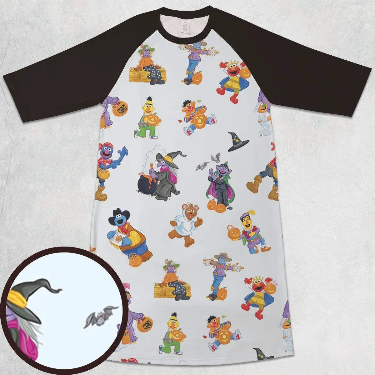 3/4 Sleeve Raglan Dress - 3BBV3U9K