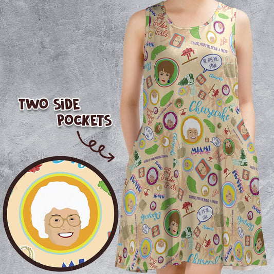 Sleeveless Dress - YGNMSFMA -  - 1