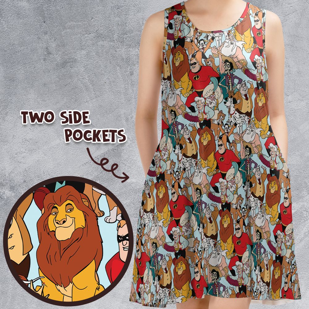 Sleeveless Dress - LA98Z88Q -  - 1