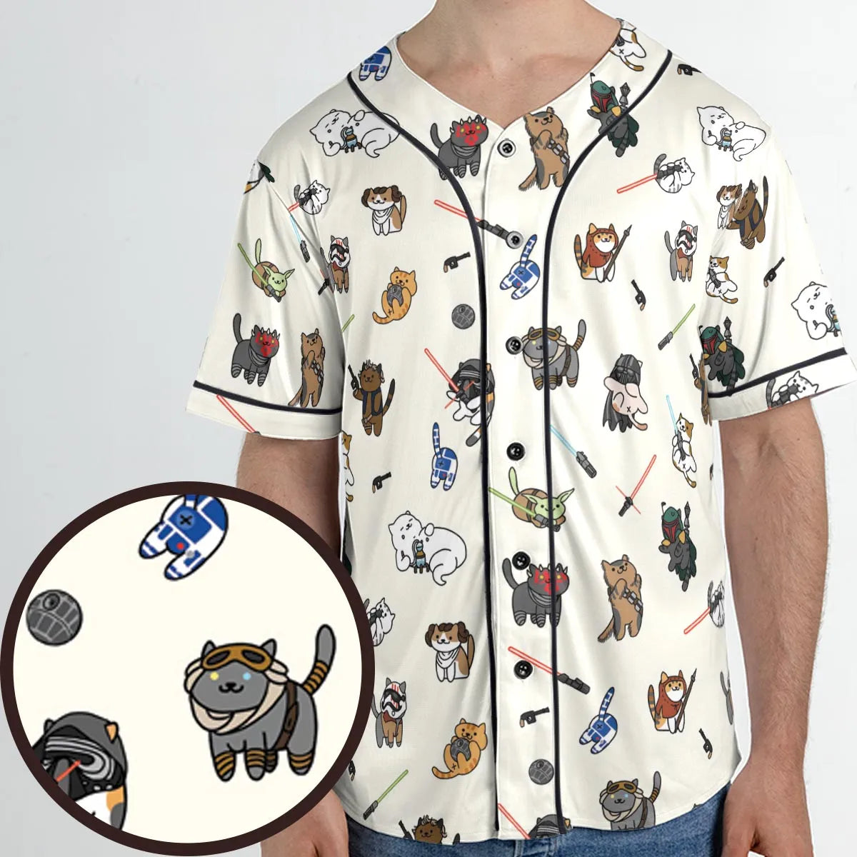Unisex Baseball Jersey - D35W12SV