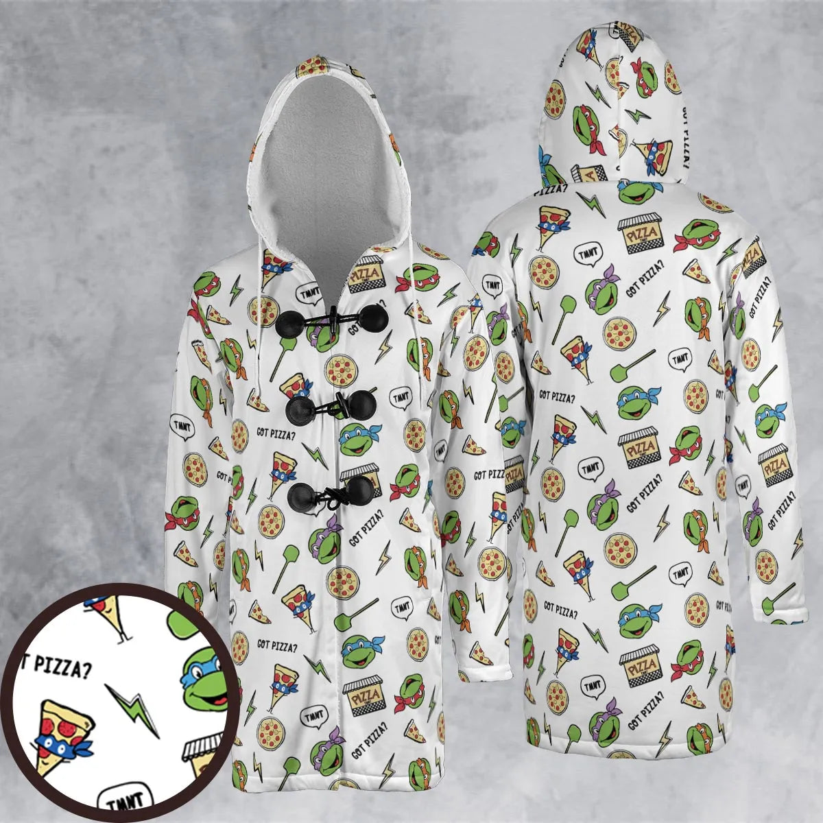 Hooded Cloak Coat - 2NJ4Z4LE