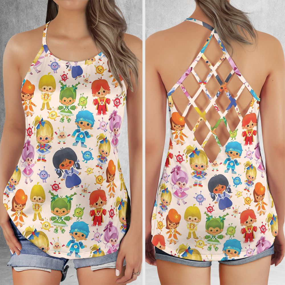 Criss Cross Tank Top - KJ87NQZY -  - 1