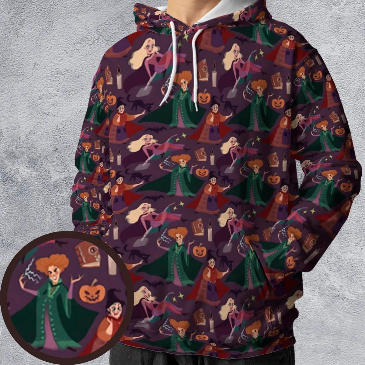 All-over Print Hoodie - 6C3SDSH1