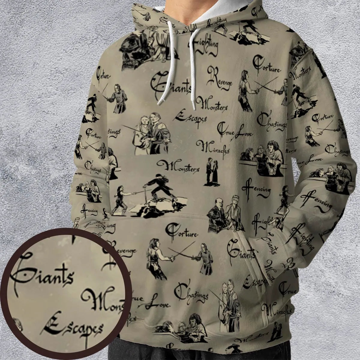 All-over Print Hoodie - MQ5GL14C