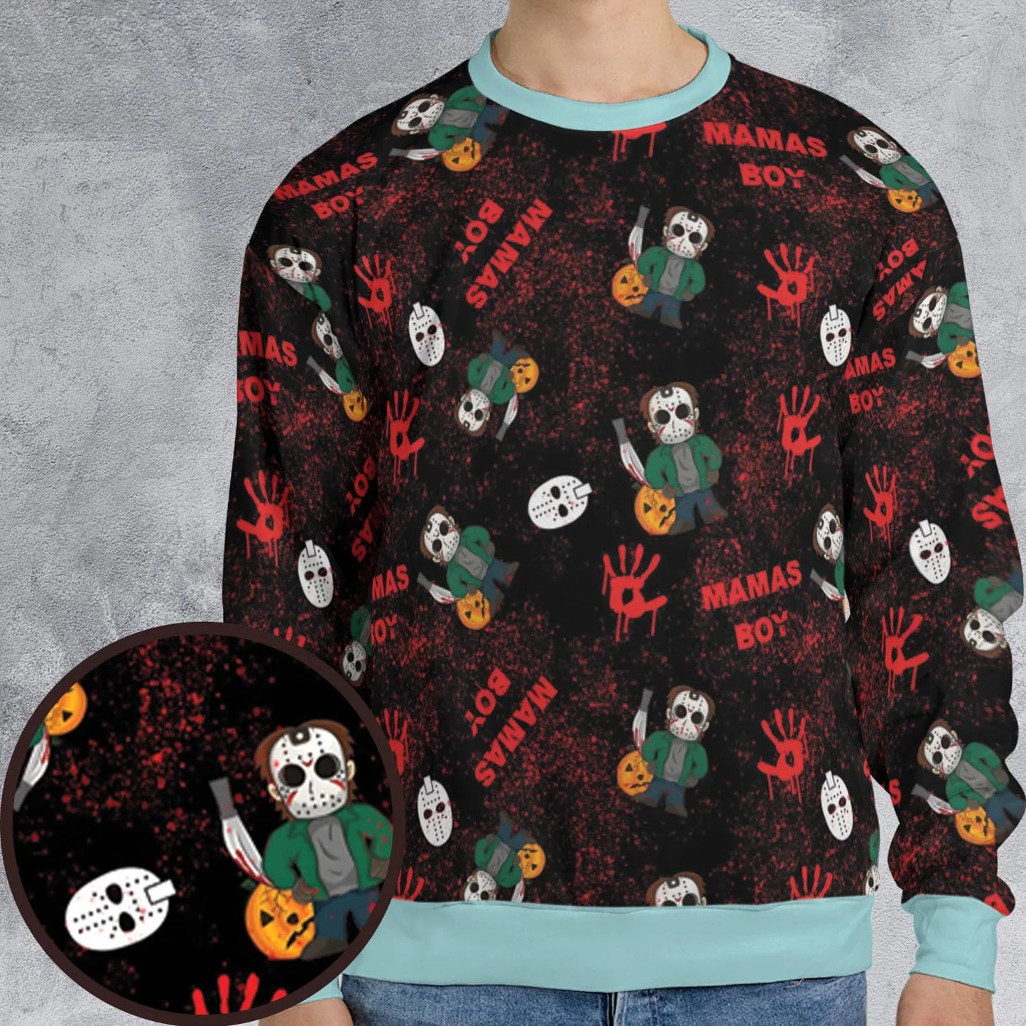 All-over Print Sweatshirt - RTG3X9CH