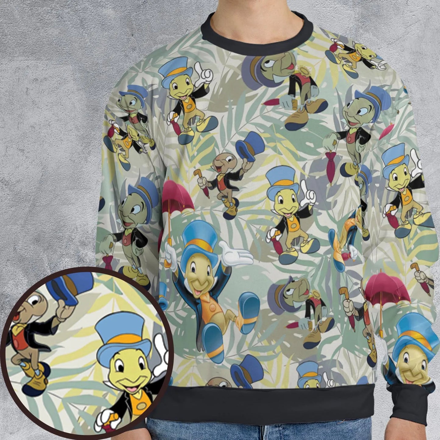 All-over Print Sweatshirt - S6PVC4T7