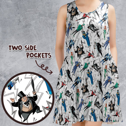 Sleeveless Dress -  - 1