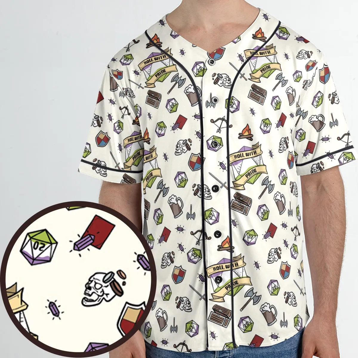 Unisex Baseball Jersey - PP51W5LY