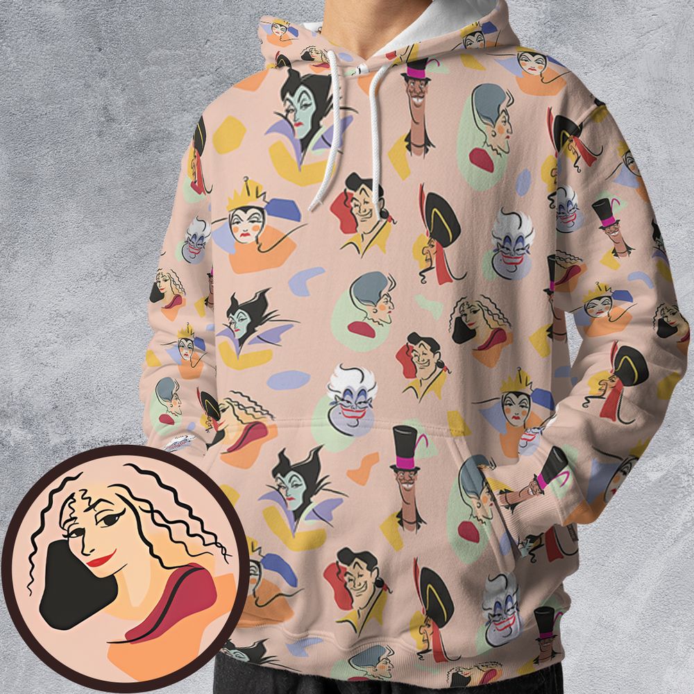 All-over Print Hoodie - NNW5YGBC -  - 1