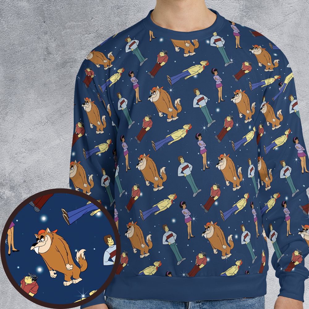 All-over Print Sweatshirt - H36HFSAK -  - 1