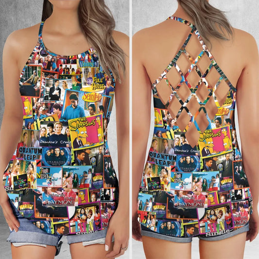 Criss Cross Tank Top - VSCCCB88