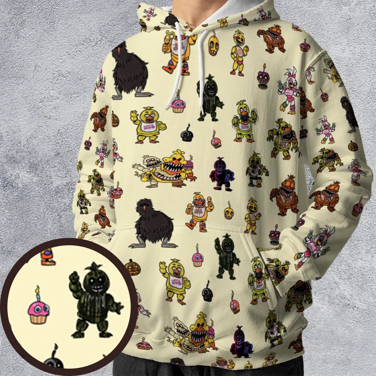 All-over Print Hoodie - KC4A5JBV